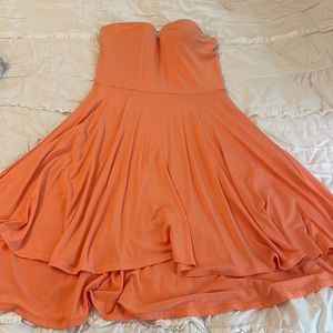 Orange Victorias Secret Bra Dress